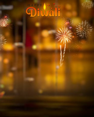 New Happy Diwali Photo Editing Background HD Img