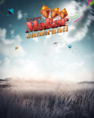 New Makar Sankranti CB Editing Background