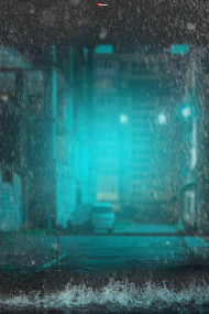 New Rain Background CB For Viral Photo Editing Wallpaper Full HD
