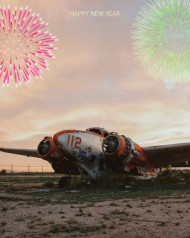New Year Fireworks Background Images