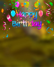 Photohsop Happy Birthday Background download