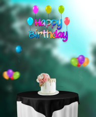 Photohsop Happy Birthday Background new For Editing