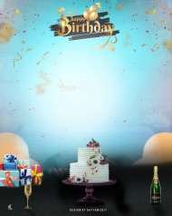 Photoshop Birthday Creative HD Background For Editing