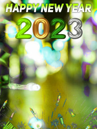 Photoshop Happy New Year 2023 Background Full HD