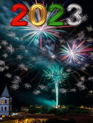 Photoshop Happy New Year Background HD Download 2023