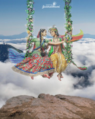 Radha Krishna Janmashtami Editing Background Download