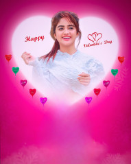 Valentine's Special HD Background For Editing